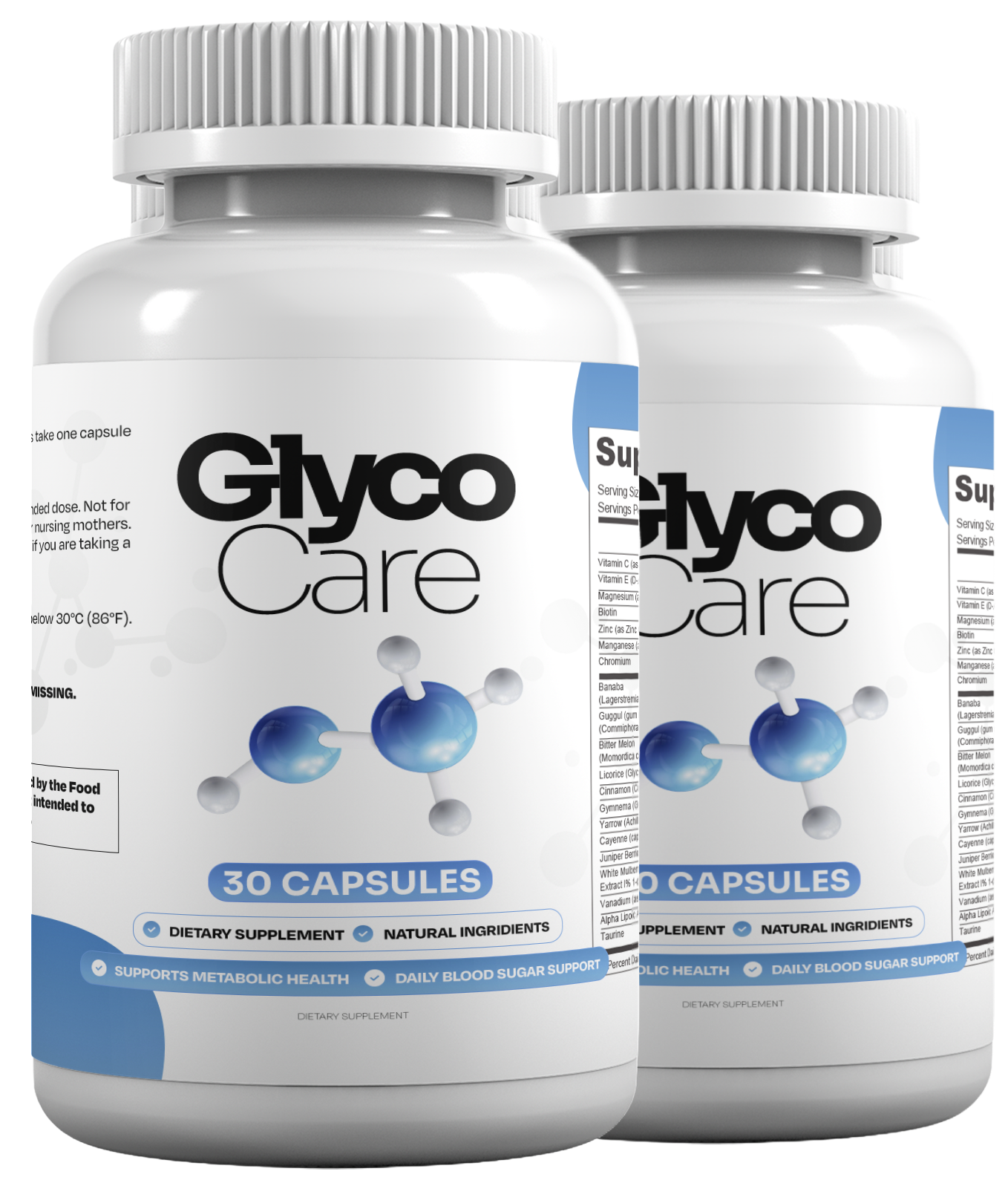 GlycoCare two-bottle package image